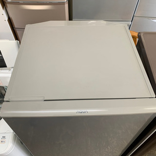 保証2ヶ月 2ドア冷蔵庫 157L アクア AQR-16E-S 2016年製 シルバー 中古