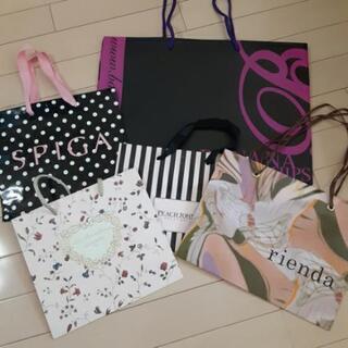 ショップ袋　まとめて16枚の画像