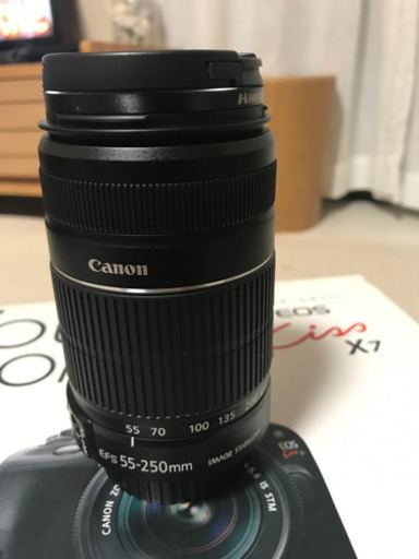 Canon EOS KISS X7 Wズームキット