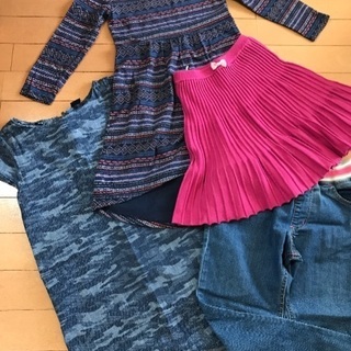 女の子  130 140  服 セット オンワード有り
