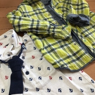 男の子  服  まとめ 130 オンワード 美品の画像