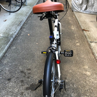 折りたたみ自転車の画像