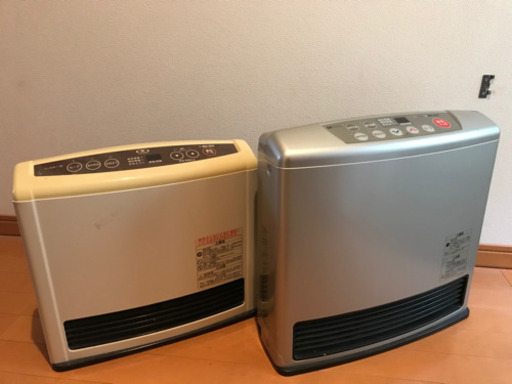 ２台セット　リンナイガスファンヒーター