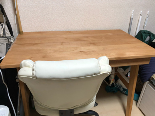 デスク、デスクチェアー   天然木