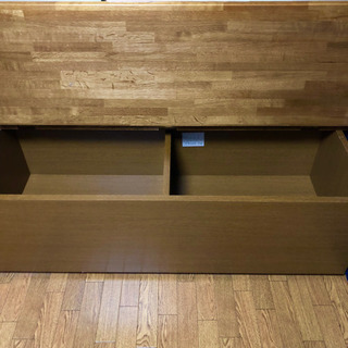 収納付きベンチの画像