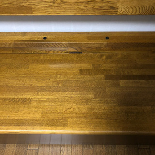 収納付きベンチの画像