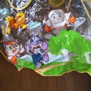 アンパンマン ベビーカーのレイン用カバー　値下げしましたの画像