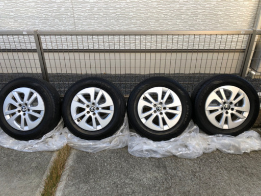 プリウス 50 30   純正　ホイールタイヤセット　4本　195 65 15