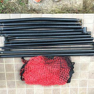 [クイックプレイ] スポットリバウンダー 2.4m×1.8m サッカー用 練習 壁打ちネット の画像