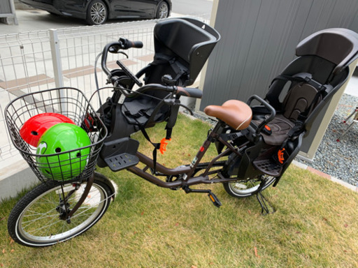 子ども乗せ自転車　2人乗り　3人乗り