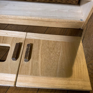 木製　キッチン　ままごとの画像