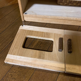 木製　キッチン　ままごとの画像