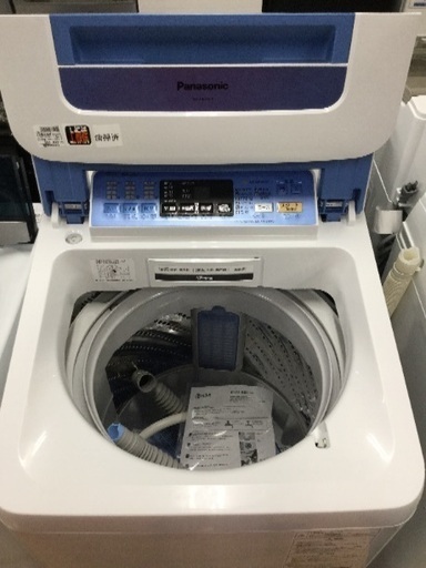 6ヶ月保証 Panasonic 全自動洗濯機   