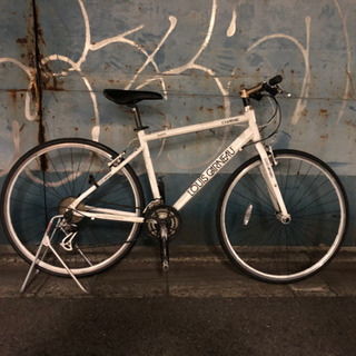 LOUIS GARNEAU CHASSE ルイガノ　中古　クロスバイク　白　直接引き取りのみ