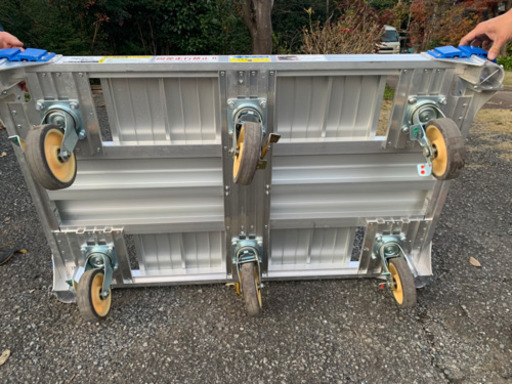 〜ナカオ アルミ平台車〜