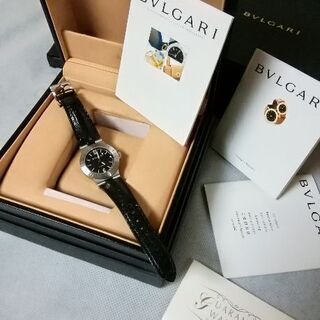 美品38万。正確作動。BVLGARI　ディアゴノ　自動巻きオートマチック　腕時計