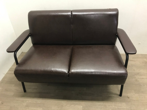 121402☆二人掛けソファー 現状渡し☆