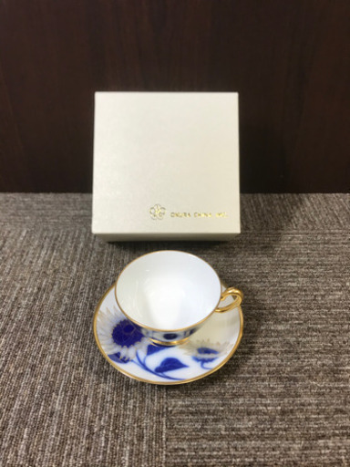 大倉陶園 カップ&ソーサー オークラチャイナ ひまわり柄 2011年度記念品