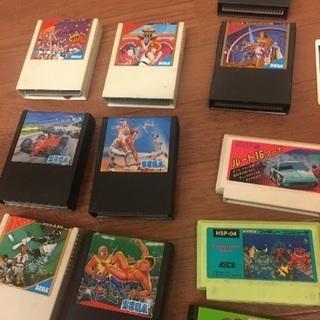 ゲームカセット色々の画像