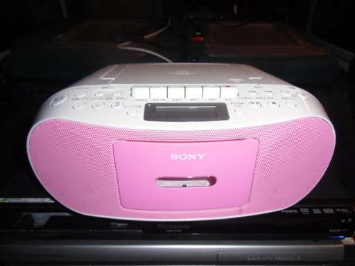 SONY CDラジオ CFD-S50