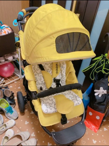 エアバギー ココ ブレーキ マット付き ３輪ベビーカー