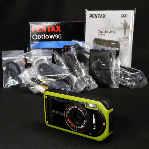 PENTAX Optio W90 1210万画素 光学5倍ズーム 水深6m完全防水　Used