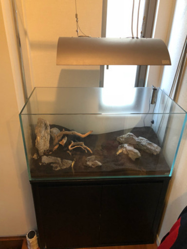 ADA 90cm水槽、台、グランドソーラー、クーラー、エーハイム