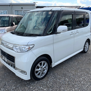 ローン通らない方もOKな車屋　大人気の綺麗なタントカスタム　修復...
