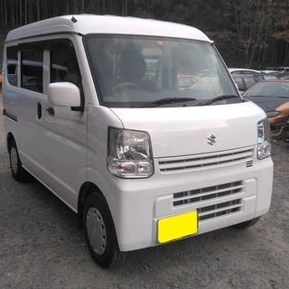 ●平成27年式エブリイバン660ジョインターボ ハイルーフナビT...