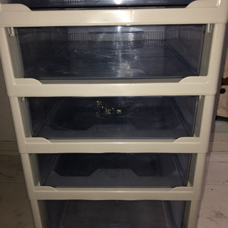 プラスチック引出し７段の画像