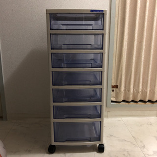 プラスチック引出し７段