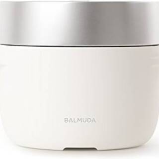 新品未開封　バルミューダ 3合炊き電気炊飯器 BALMUDA The Gohan K03A-WH(ホワイト) 