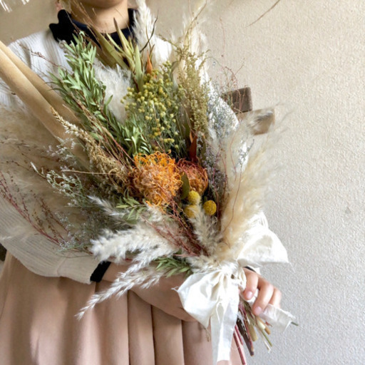 ナチュラルクラッチブーケ