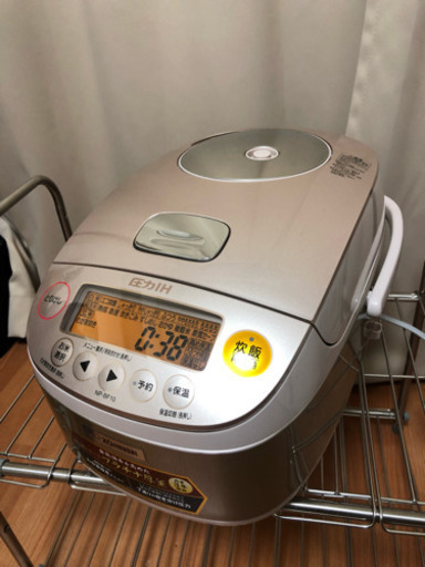 【極め炊き/超美品】象印 圧力IH炊飯ジャー NB-BF10型 ピンクシャンパン 1.0Lサイズ