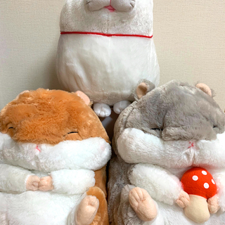 ころはむコロン ひげまんじゅう ぬいぐるみ