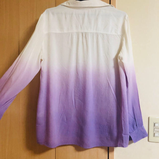 GYDA★★ グラデーション☆ ワイシャツ ブラウスの画像