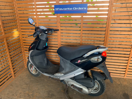 バイク屋さんで整備された希少PGO  my bu bu125cc