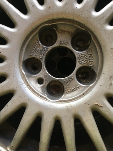 ボルボ 純正 スタットレス タイヤ ホイール 美品