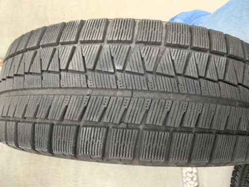 【値下げしました】【スタッドレスタイヤ&ホイール（215／55 R17）】ブリヂストンBRIZZAK REVO-GZ