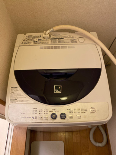 【1000円】SHARP製洗濯機