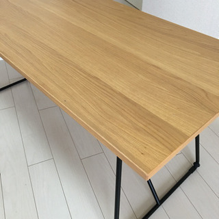 無印 折りたたみテーブル・１６０ｃｍの画像