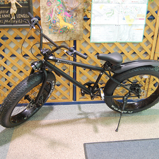 使用感少なめ fivecard-bike ビーチクルーザー ブラック 26インチ 6段