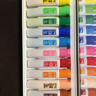ぺんてる 水彩 絵の具 12色 新品同様の画像