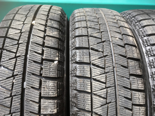 ★★スタッドレス  155/65-13中古ホイール付4本セット★★松本市より