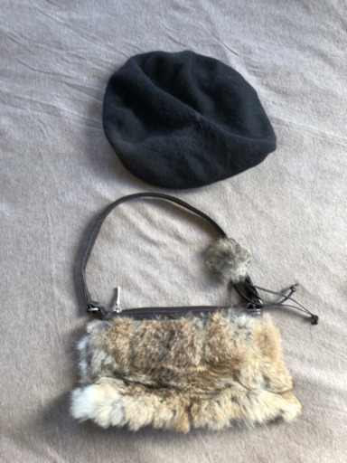 ファーバック＆ベレー帽