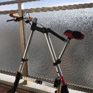 折り畳み式自転車  難あり訳あり  あげます