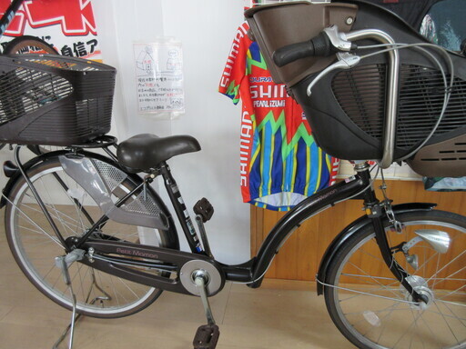【エコプラス小倉南店】アサヒ 子乗せ対応22インチ自転車 プチママン 内装三段ギア 子乗せシート＆大型樹脂バスケット付き 中古車 スタッフ向井おすすめ !! 自転車 通勤 通学 チャリ スポーツ車 福岡 北九州 小倉 南 湯川 中古車