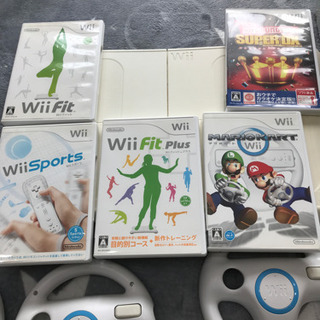 Wii本体と色々セットで☆の画像