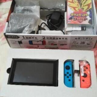 (美品)任天堂スイッチとポケモンシールドのセット