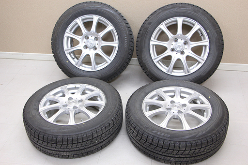ブリヂストン VRX 185/65R15 18年製 weds Joker 15×6J OFF+42? 約8.5mm～9mm (12UT1467YG)
